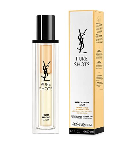 ysl whitening serum review|YSL Beauty Pure Shots Night Reboot Serum review: We saw .